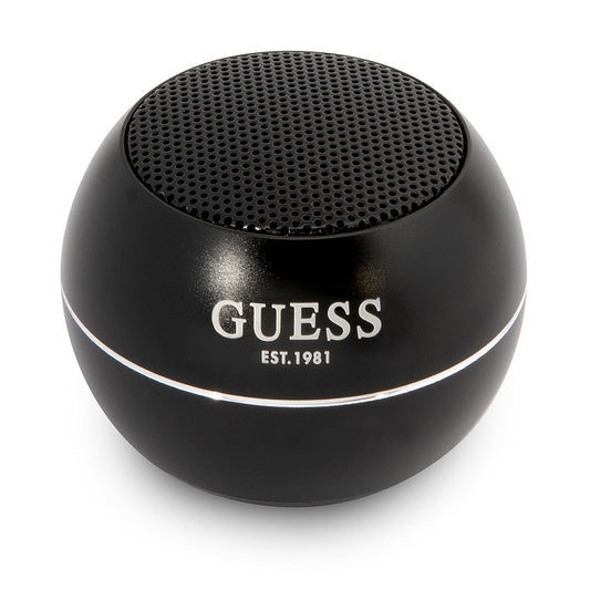 Prijenosni Bluetooth zvučnik Guess, 3W, Crni