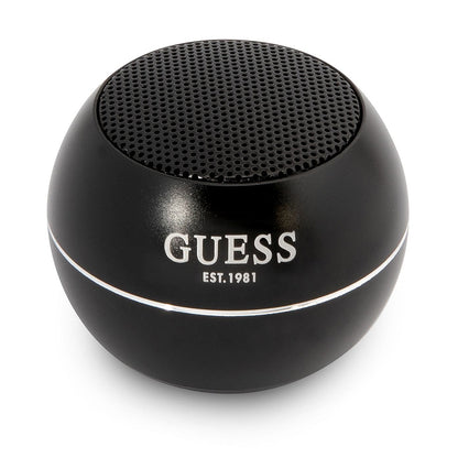Prijenosni Bluetooth zvučnik Guess, 3W, Crni