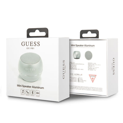 Prijenosni Bluetooth zvučnik Guess, 3W, Srebrni
