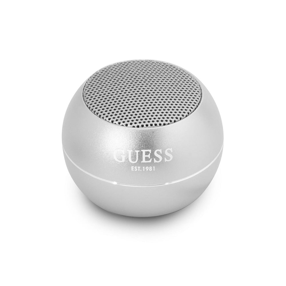 Prijenosni Bluetooth zvučnik Guess, 3W, Srebrni