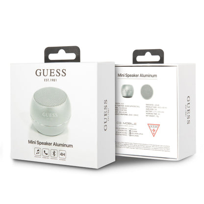 Prijenosni Bluetooth zvučnik Guess, 3W, Srebrni