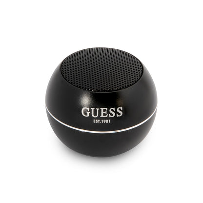 Prijenosni Bluetooth zvučnik Guess, 3W, Crni