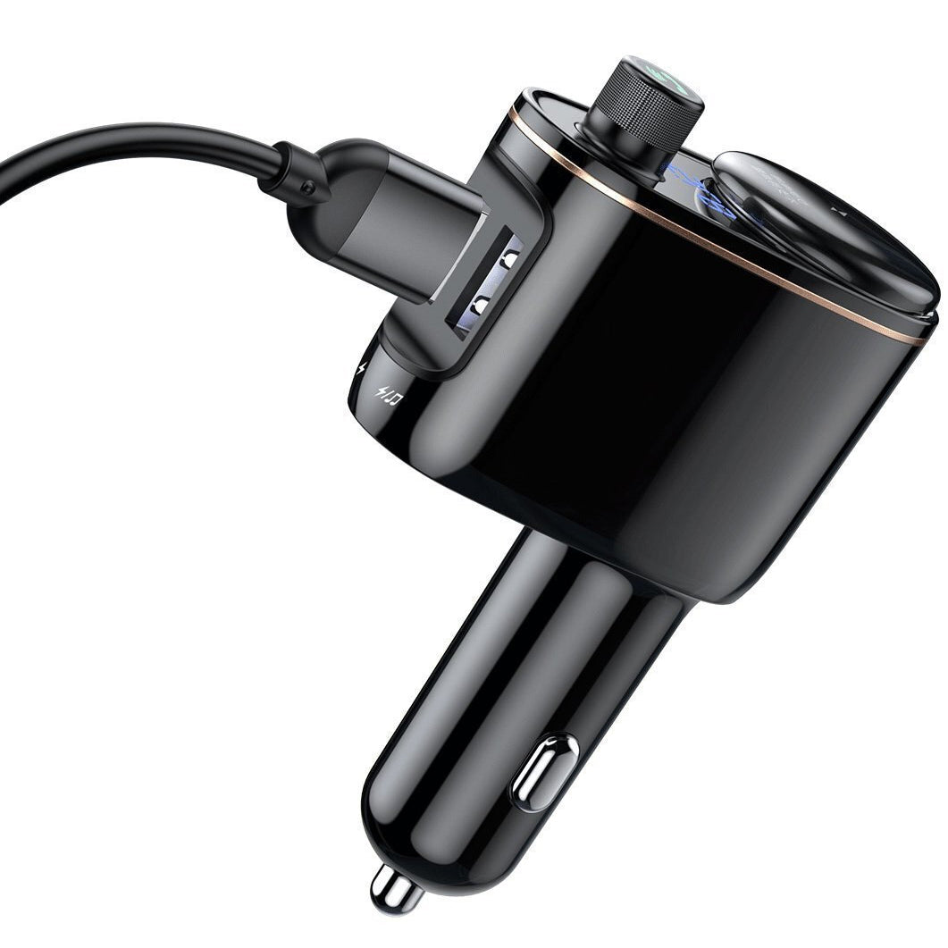 FM Bluetooth modulator Baseus S-06, 2 x USB-A CCHC000001