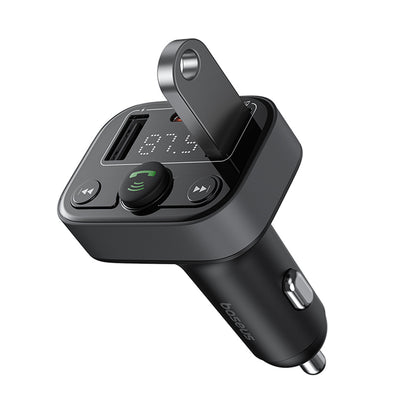 Modulator FM Bluetooth Baseus S-09 Lite, 2 x USB-A - 1 x USB-C C10762300113-00 