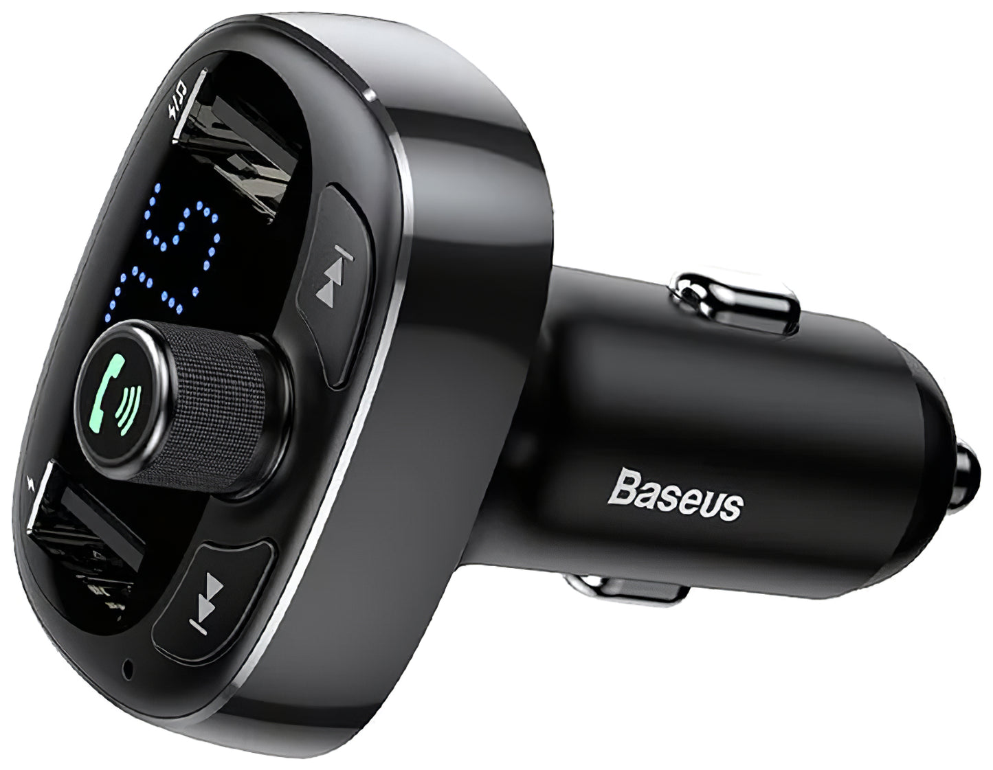 FM Bluetooth modulator Baseus S-09, 2 x USB-A - 1 x microSD