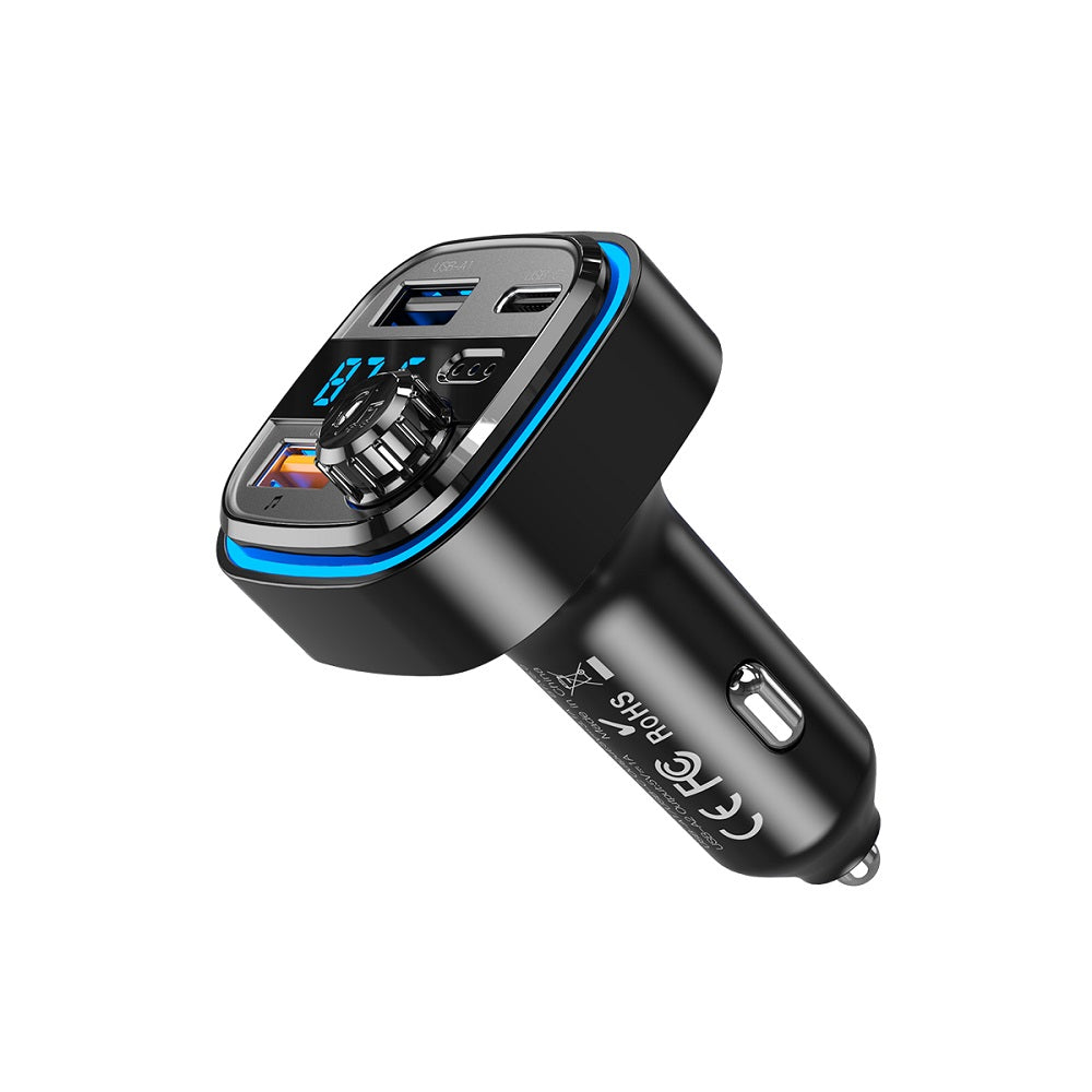 FM Bluetooth modulator Blue Power BPBCC08, 2 x USB-A - 1 x USB-C