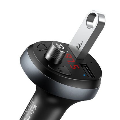 FM Bluetooth modulator McDodo, 2 x USB-A