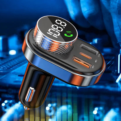 FM Bluetooth modulator Proove, 2 x USB-A - 1 x USB-C - 1 x microSD FMSL30110001