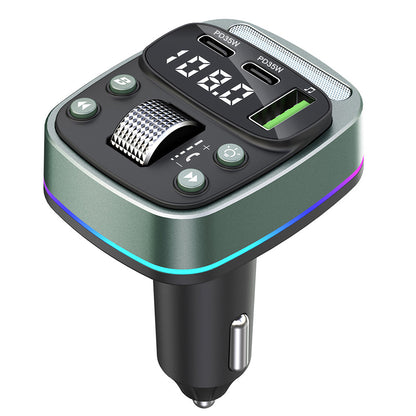 Modulator FM Bluetooth Techsuit EchoDrive, 1 x USB-A - 2 x USB-C