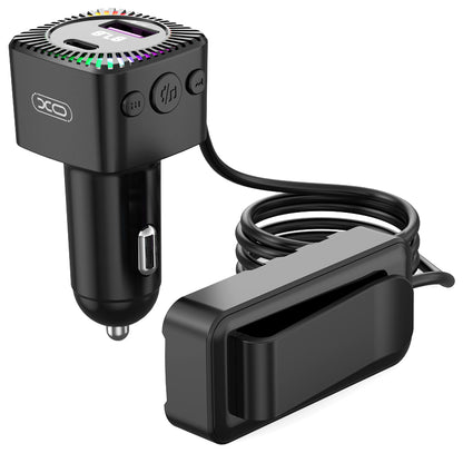 FM Bluetooth modulator XO Design BCC13, 2 x USB-C - 3 x USB-A
