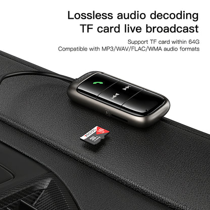 FM Bluetooth modulator Yesido YAU32, 1 x 3.5mm - 1 x microSD