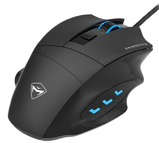 Gaming miš s USB žicom Machenike M3, RGB, 3200DPI, Crni