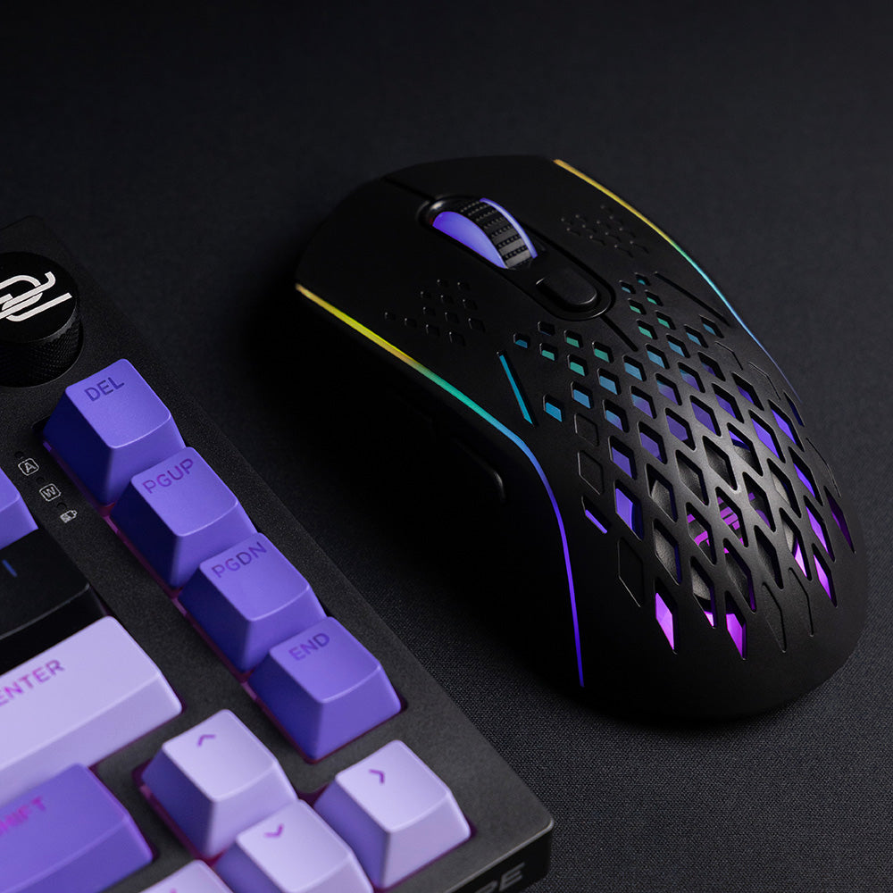Bežični gaming miš Proove Buzz, RGB, 800DPI - 4800DPI, Bijeli WMBU00022402