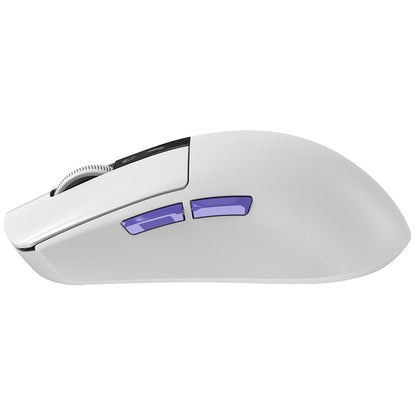Bežični gaming miš Proove Jester, 800DPI - 26000DPI, OLED zaslon, Bijeli WMJS00022002