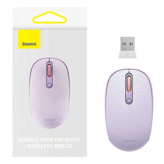 Bežični miš Baseus F01B Tri-Mode, 1600DPI, BT / Wi-Fi, Mov B01055503513-00