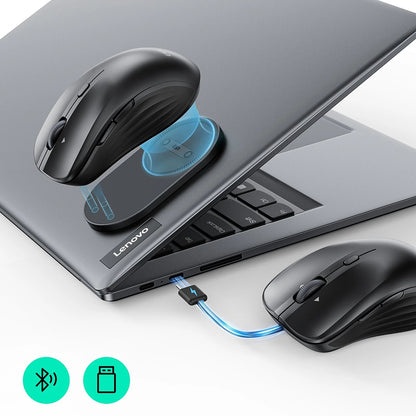 Bežični miš ESR MagMouse, 800DPI - 4800DPI, BT / Wi-Fi, Crni