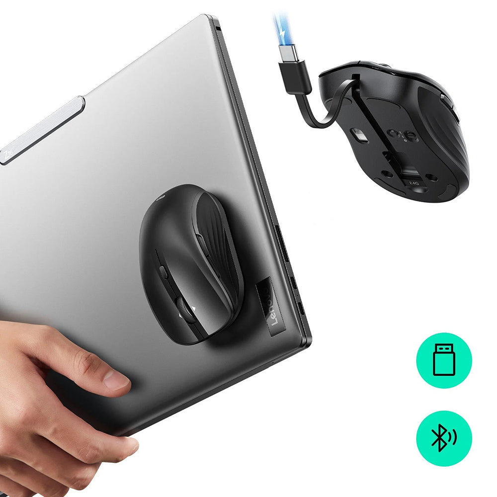 Bežični miš ESR MagMouse, 800DPI - 4800DPI, Crni