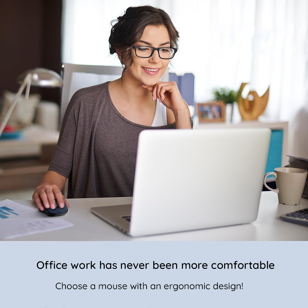 Bežični miš HAVIT MS989GT, 800DPI - 1600DPI, Crno Plavi