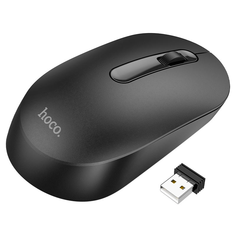 Bežični miš HOCO GM14, 1200DPI, Crni