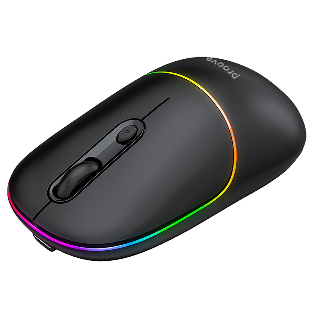 Bežični miš Proove Blink, RGB, 800DPI - 1600DPI, BT / Wi-Fi, Crni WMBL00002001