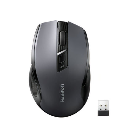 Bežični miš UGREEN MU006 (90855), 4000DPI, BT / Wi-Fi, Sivi