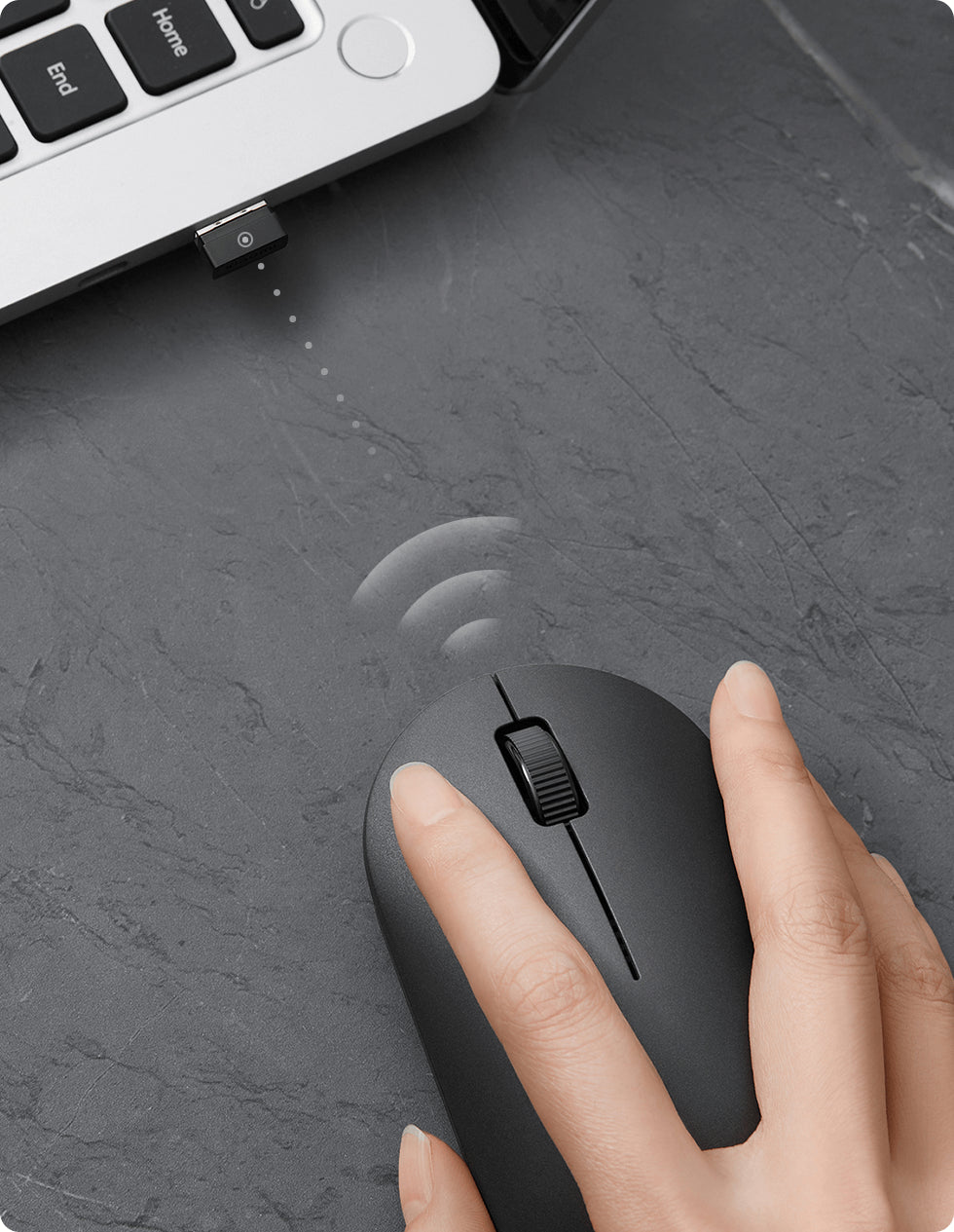 Miš Wireless Xiaomi Lite 2, Crni BHR8916GL