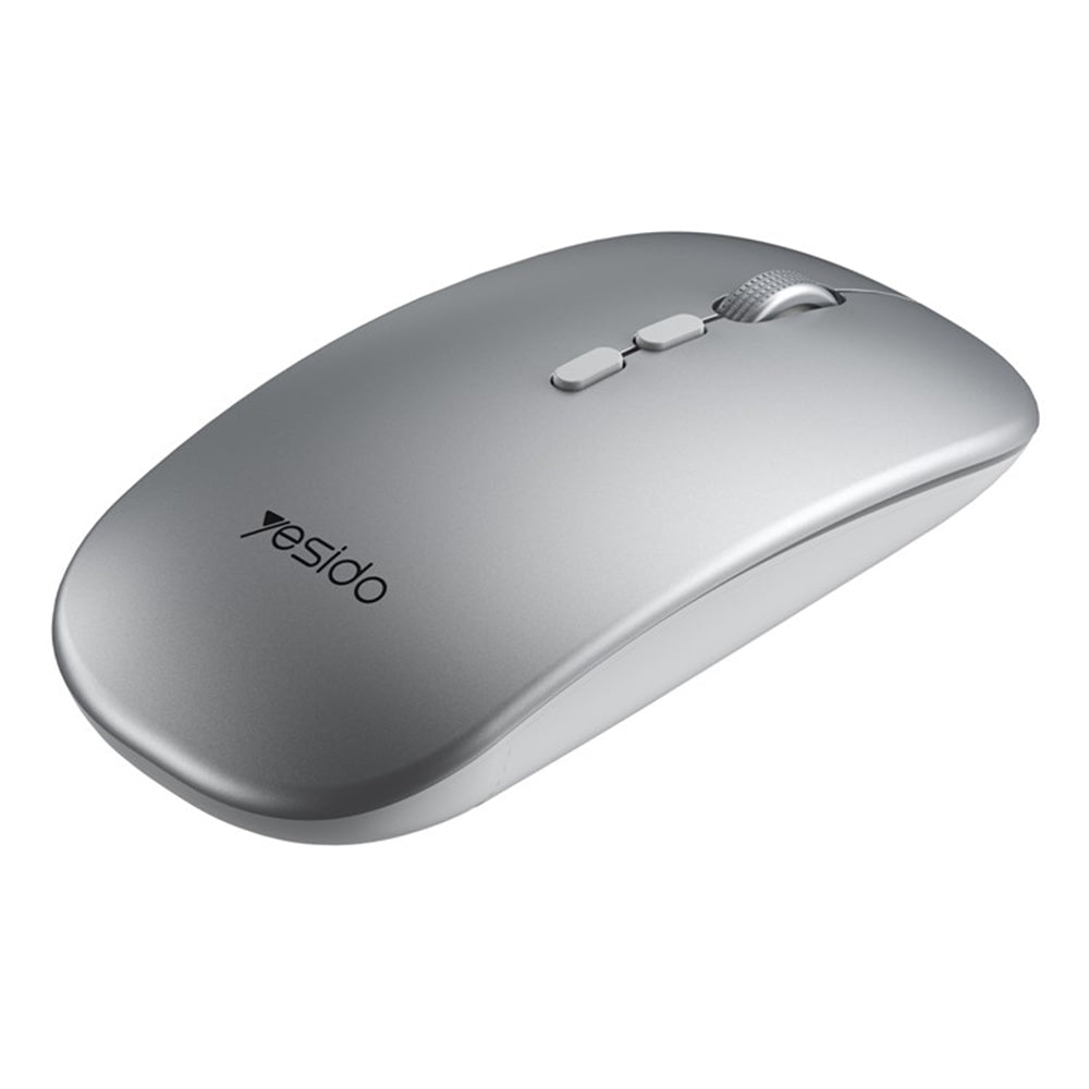Bežični miš Yesido KB15, 800DPI - 1600DPI, Srebrni