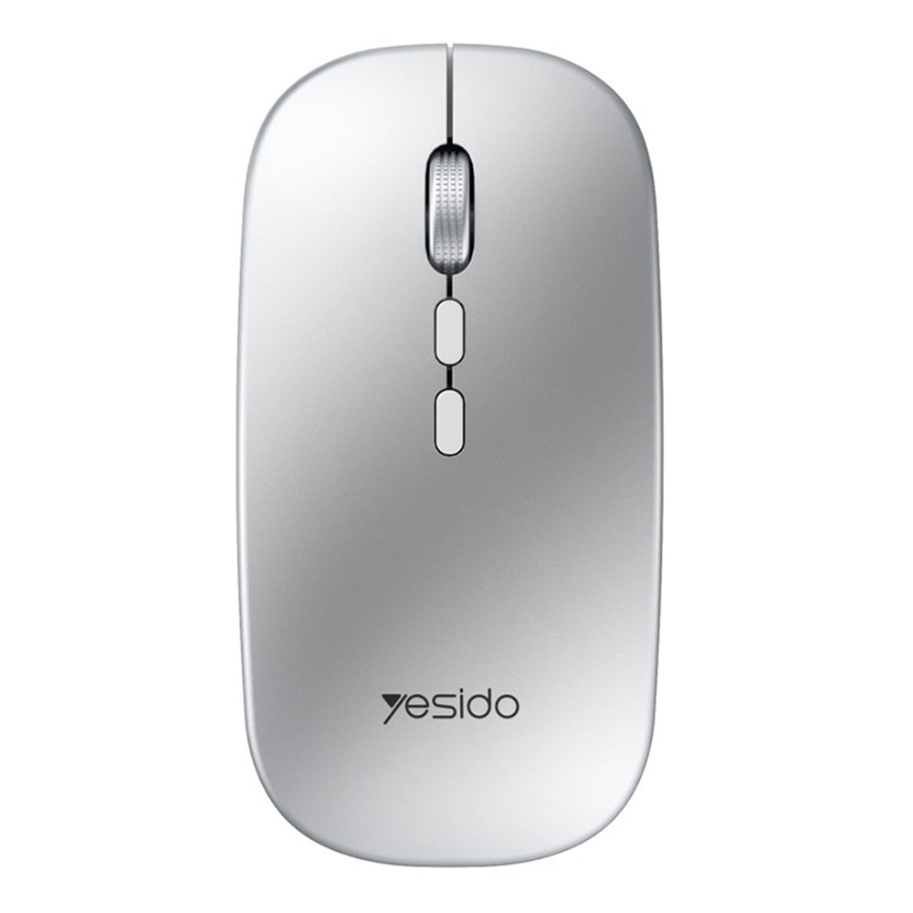 Bežični miš Yesido KB15, 800DPI - 1600DPI, Srebrni