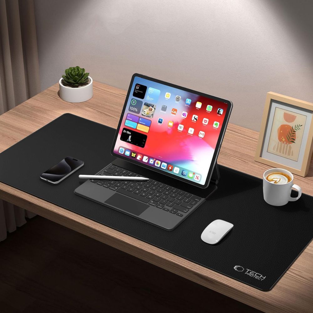 MousePad Tech-Protect A100, 100mm x 500mm, Crni