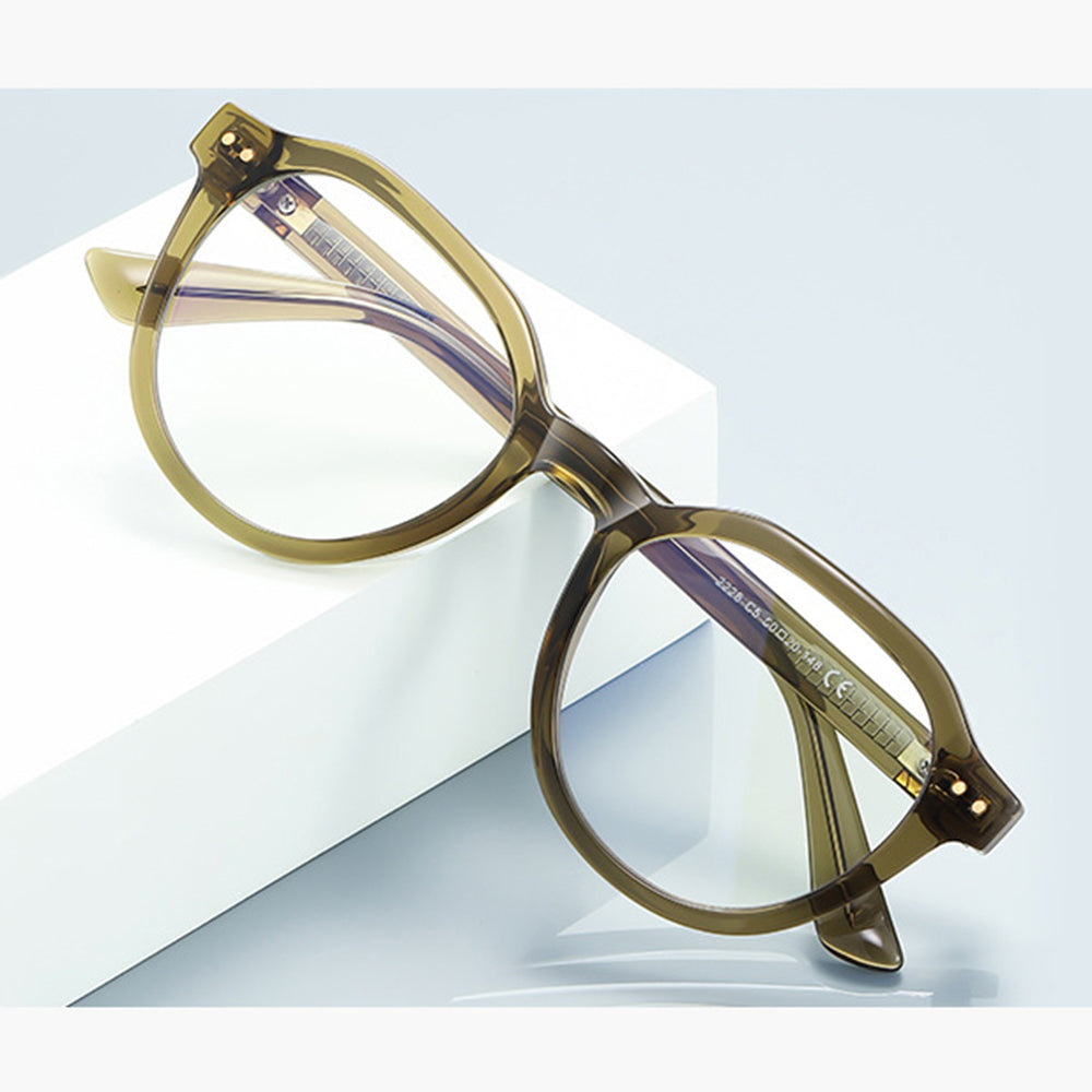 Naočale za računalo muške Techsuit 2228, Anti-Blue Light, Svijetlo smeđe