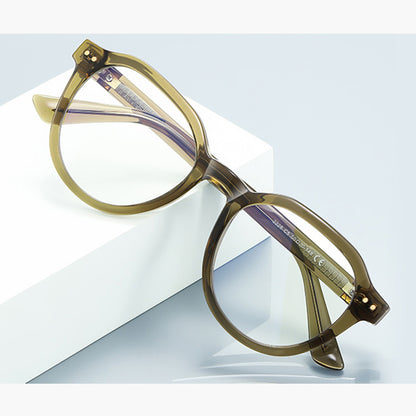 Naočale za računalo muške Techsuit 2228, Anti-Blue Light, Svijetlo smeđe