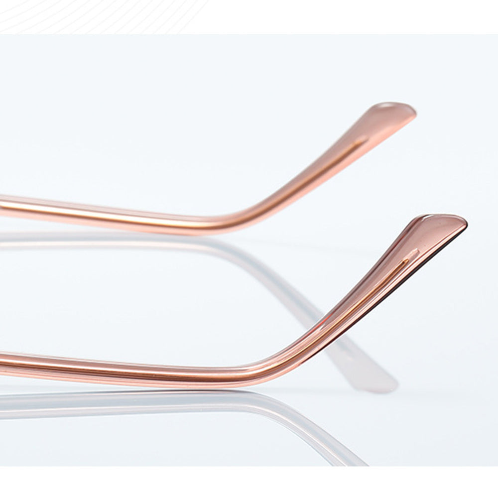 Naočale za računalo za žene Techsuit 2260, Anti-Blue Light, Crno Zlatne