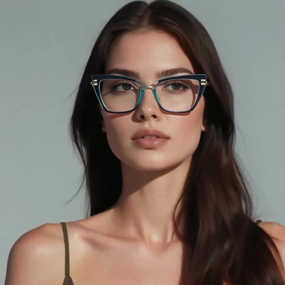 Naočale za računalo za žene Techsuit 2263, protiv plavog svjetla, crne