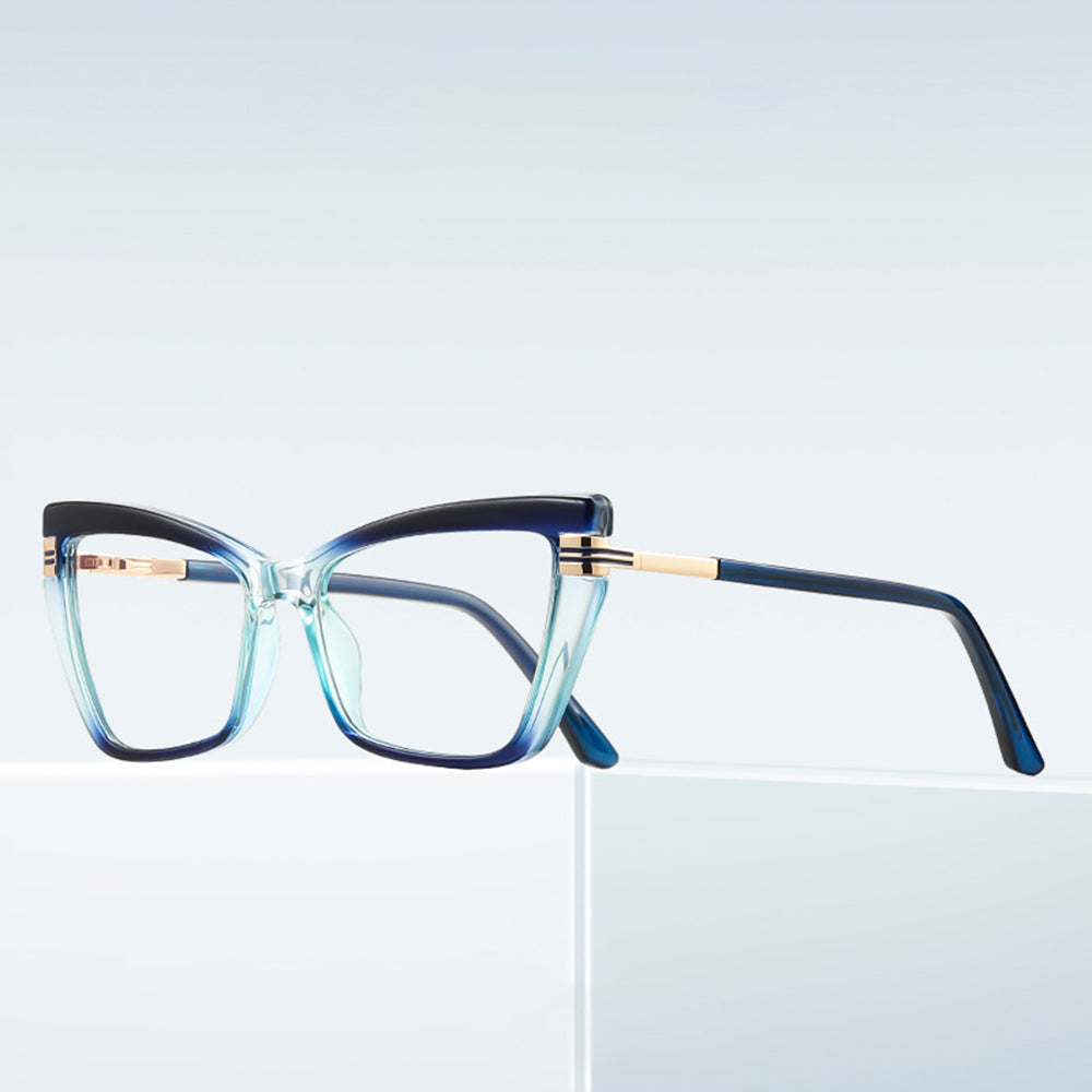 Naočale za računalo za žene Techsuit 2263, protiv plavog svjetla, crne