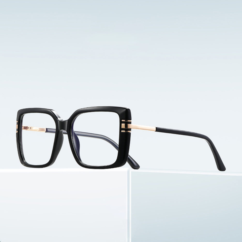 Naočale za računalo za žene Techsuit 2270, protiv plavog svjetla, crne