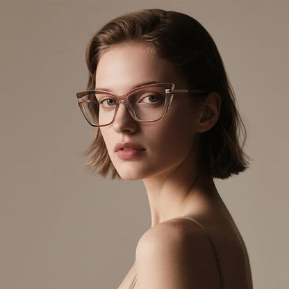 Naočale za računalo za žene Techsuit 2271, Anti-Blue Light, Crne