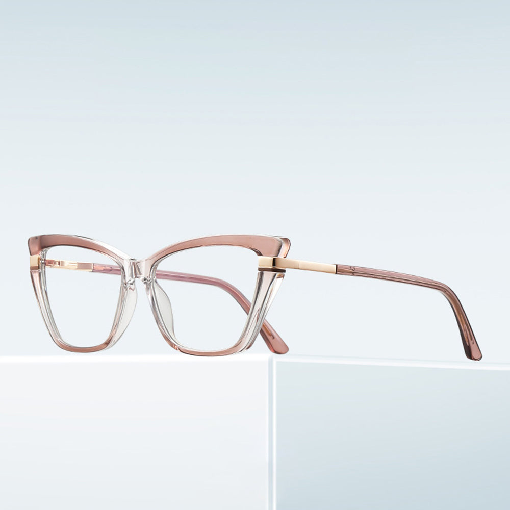 Naočale za računalo za žene Techsuit 2271, Anti-Blue Light, Crne