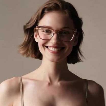 Naočale za računalo za žene Techsuit 2271, Anti-Blue Light, Crne