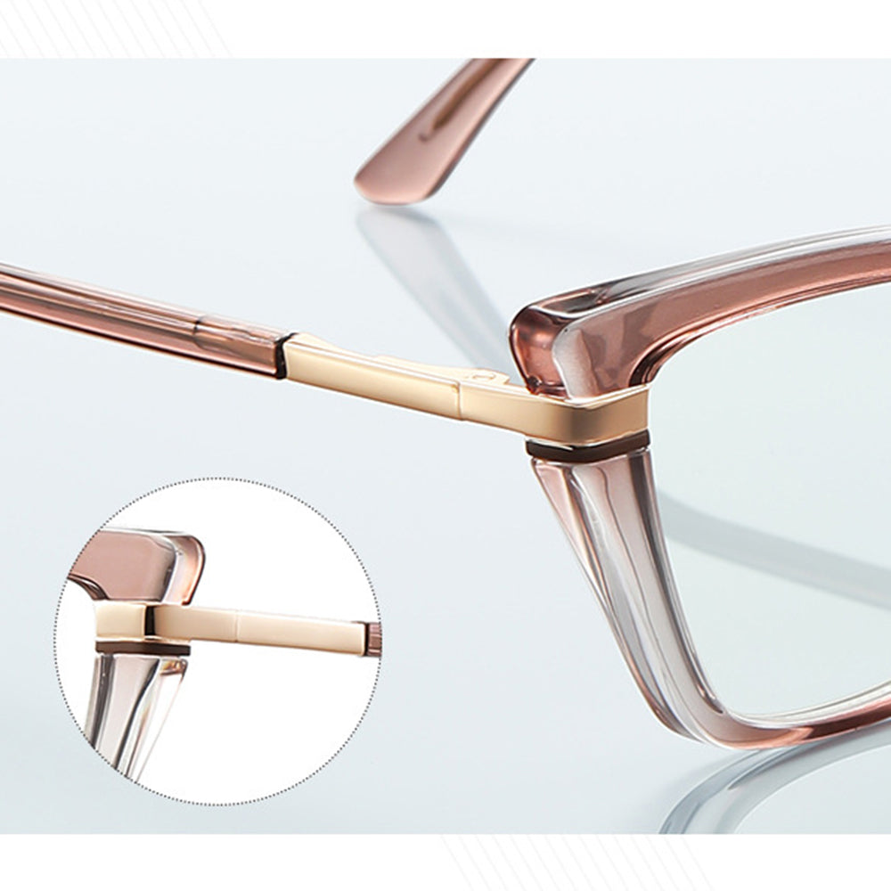 Naočale za računalo za žene Techsuit 2271, Anti-Blue Light, Crne