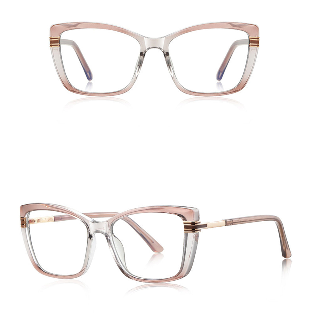 Naočale za računalo za žene Techsuit 2273, Anti-Blue Light, Svijetlo smeđe