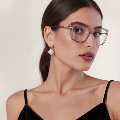 Naočale za računalo za žene Techsuit 2273, Anti-Blue Light, Svijetlo smeđe