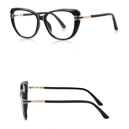 Naočale za računalo za žene Techsuit 2274, protiv plavog svjetla, crne