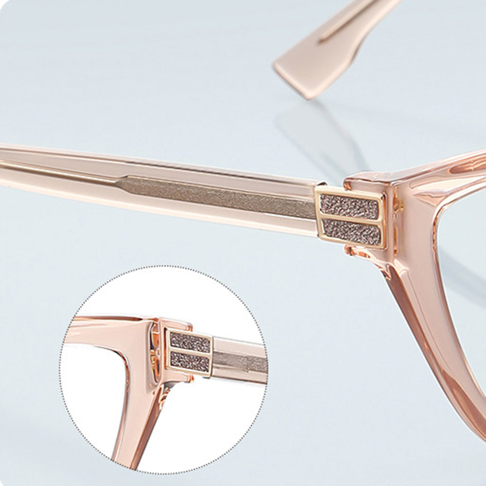 Naočale za računalo za žene Techsuit 2279, Anti-Blue Light, Svijetlo smeđe