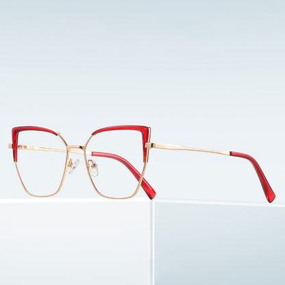 Naočale za računalo za žene Techsuit 3156, Anti-Blue Light, Crno Zlatne