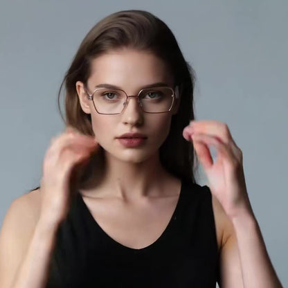 Naočale za računalo za žene Techsuit 3161, protiv plavog svjetla, crne