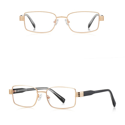 Naočale za računalo za žene Techsuit 3163, Anti-Blue Light, Crne Zlatne