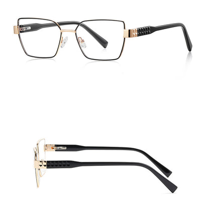 Naočale za računalo za žene Techsuit 3169, protiv plavog svjetla, crne