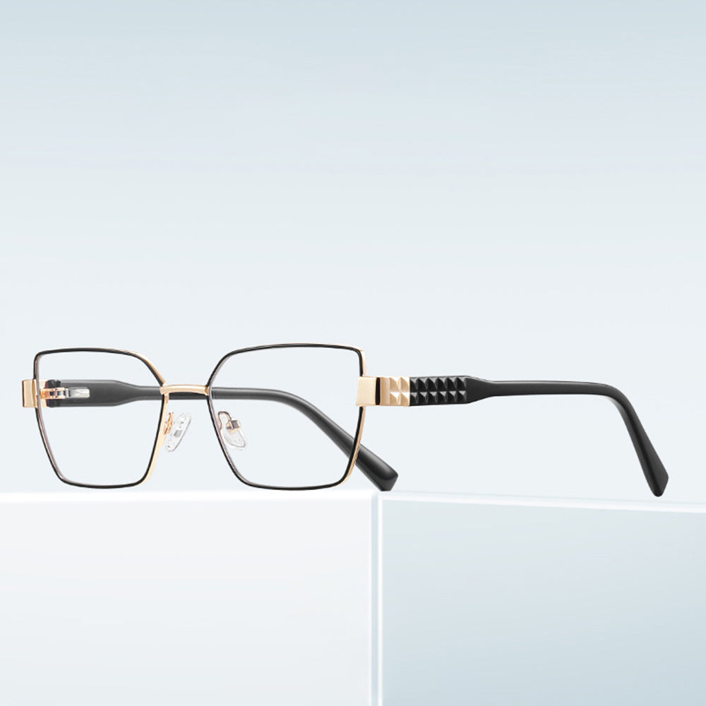 Naočale za računalo za žene Techsuit 3169, protiv plavog svjetla, crne