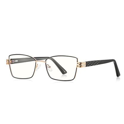 Ženske naočale za računalo Techsuit 3171, protiv plavog svjetla, crne