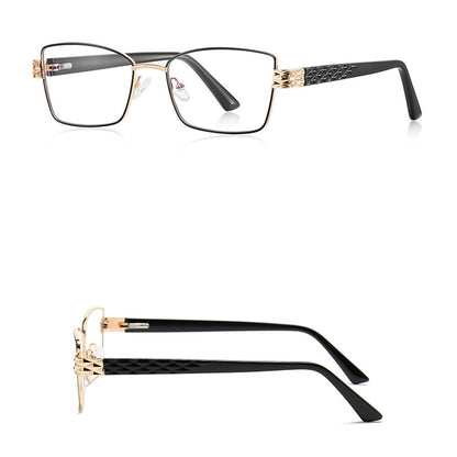 Ženske naočale za računalo Techsuit 3171, protiv plavog svjetla, crne